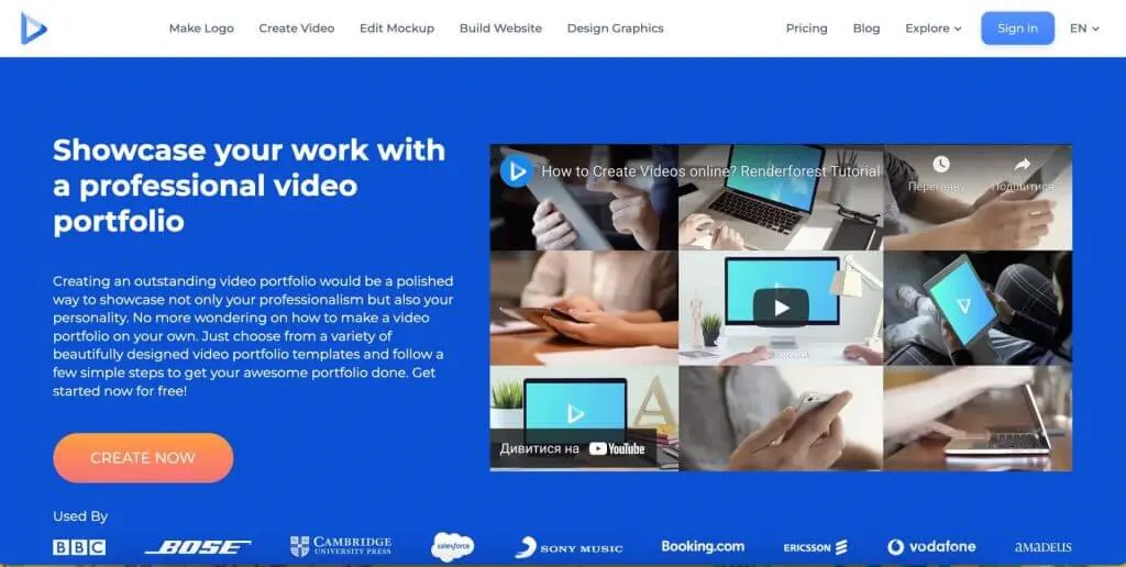 Video Portfolio Examples 31