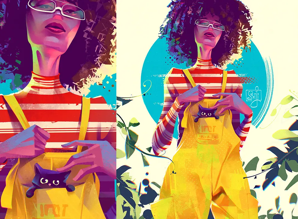 Unusual Art Techniques & Illustrations 27